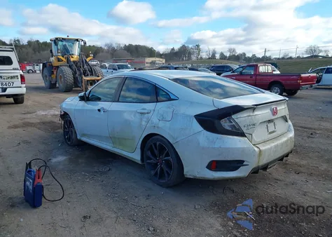2020 Honda Civic Sport z USA, uszkodzony, nr VIN 19XFC2F89LE004294